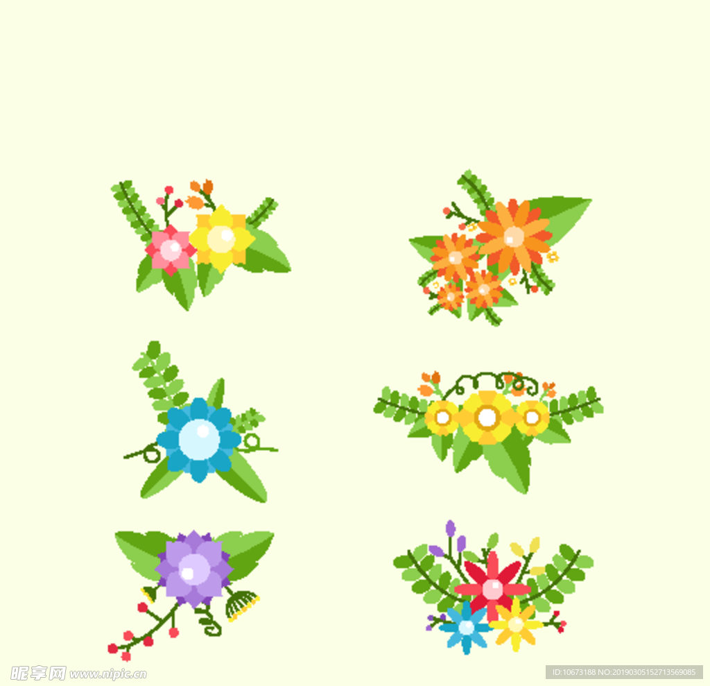 水彩植物