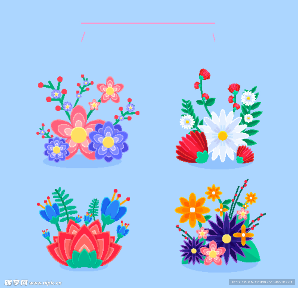 水彩植物