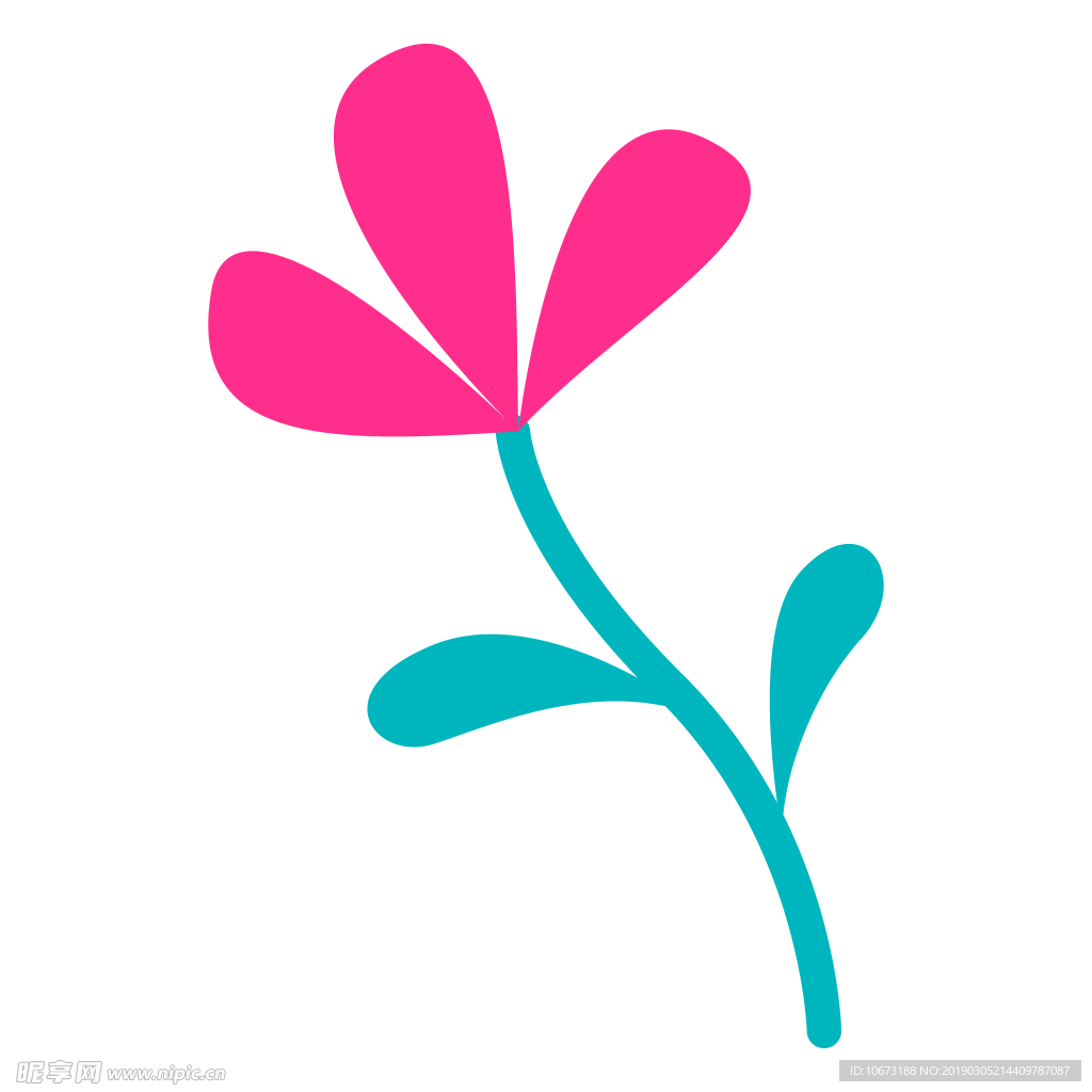 水彩植物图片