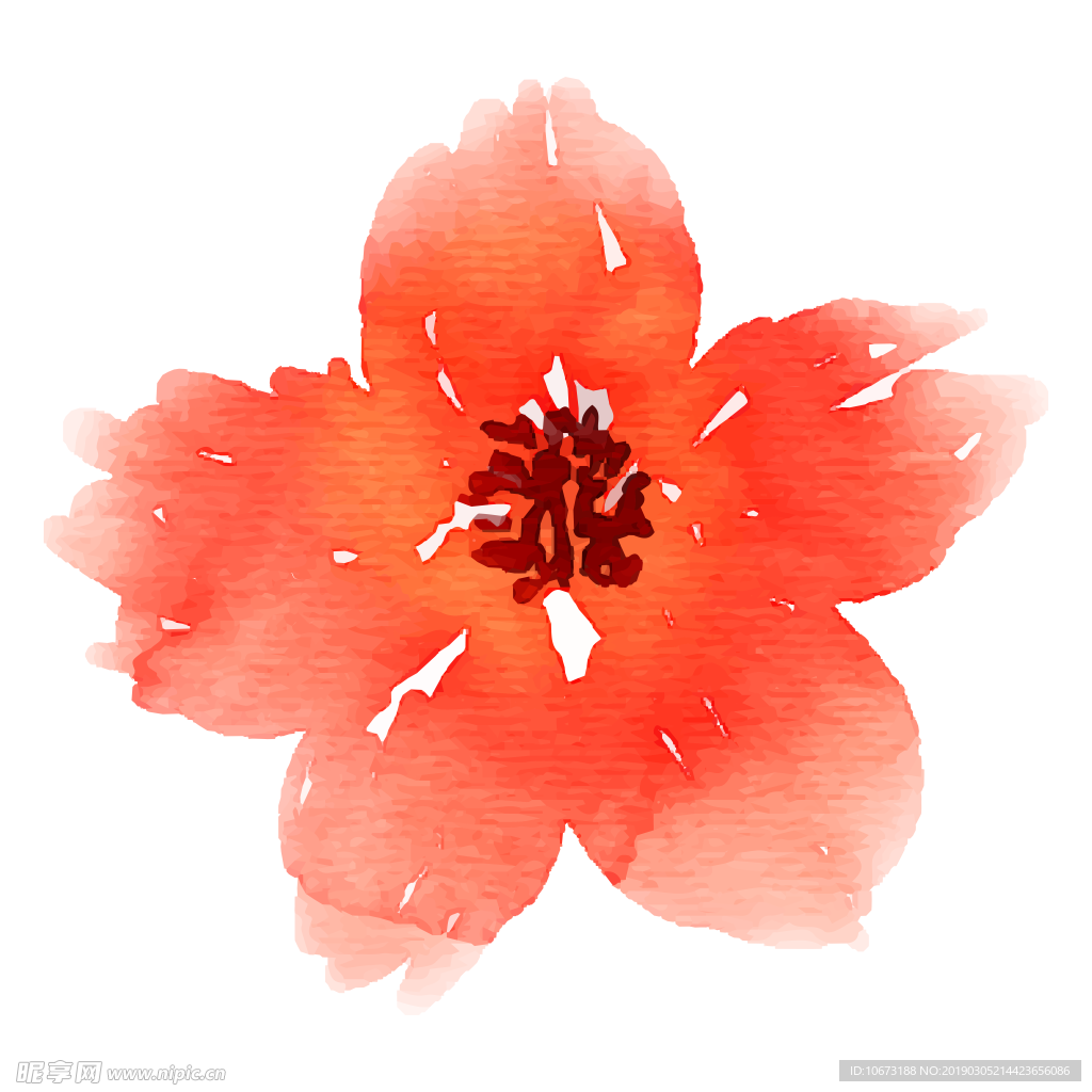 水彩植物图片