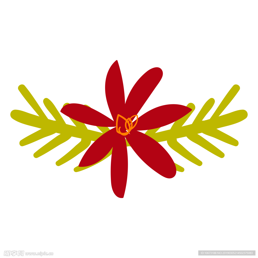 水彩植物图片
