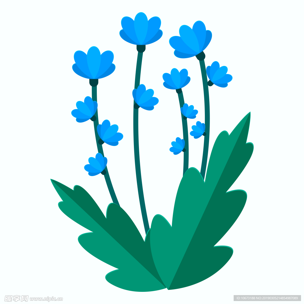 水彩植物图片