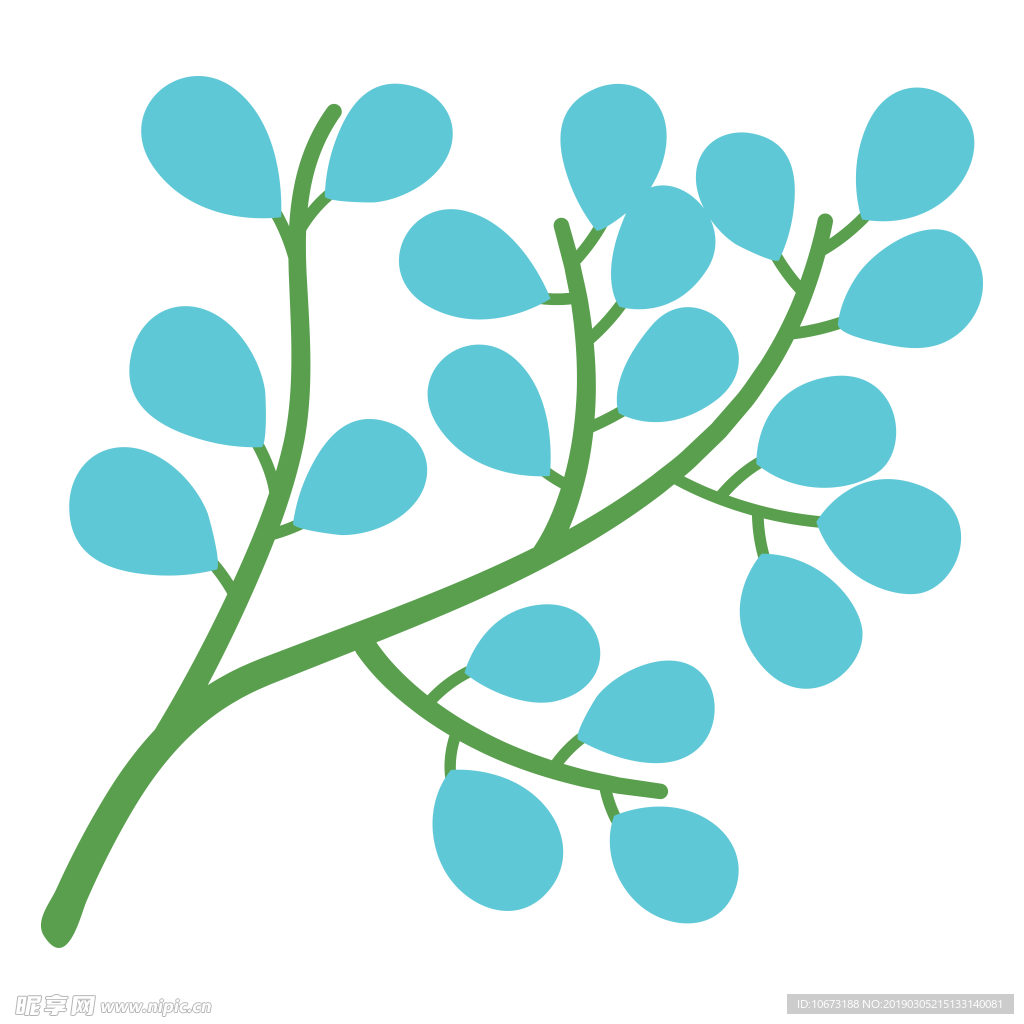 水彩植物图片