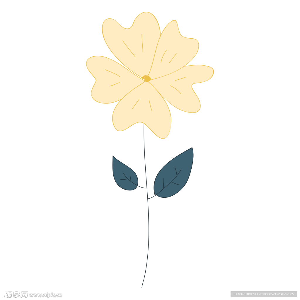 水彩植物图片