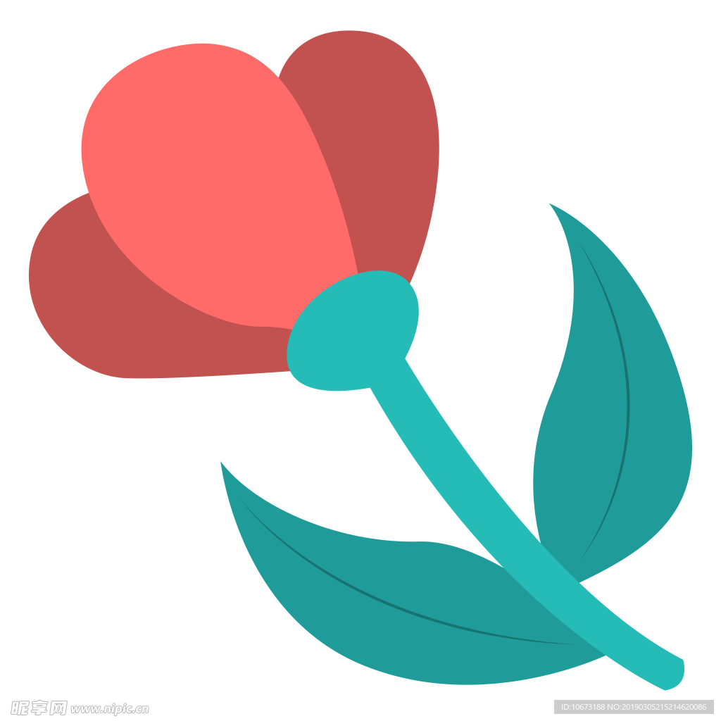 水彩植物图片