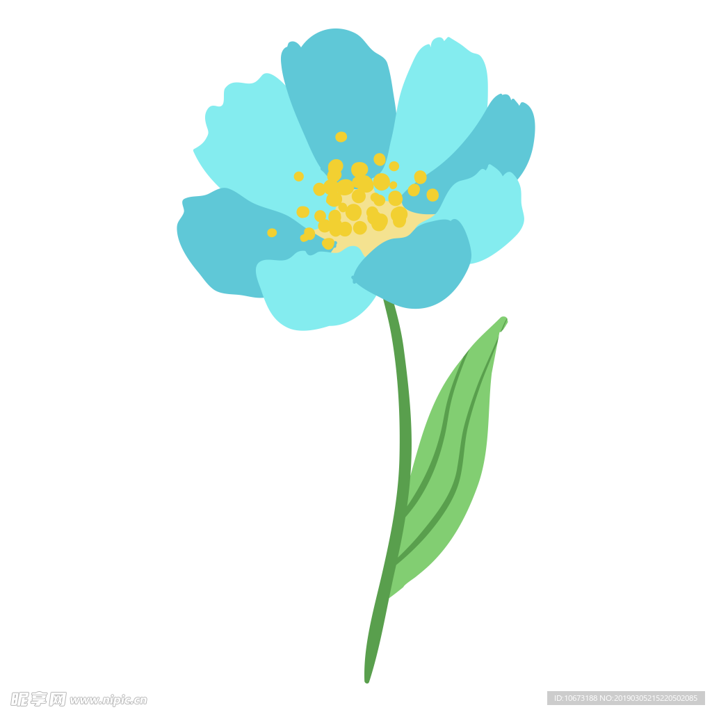 水彩植物图片