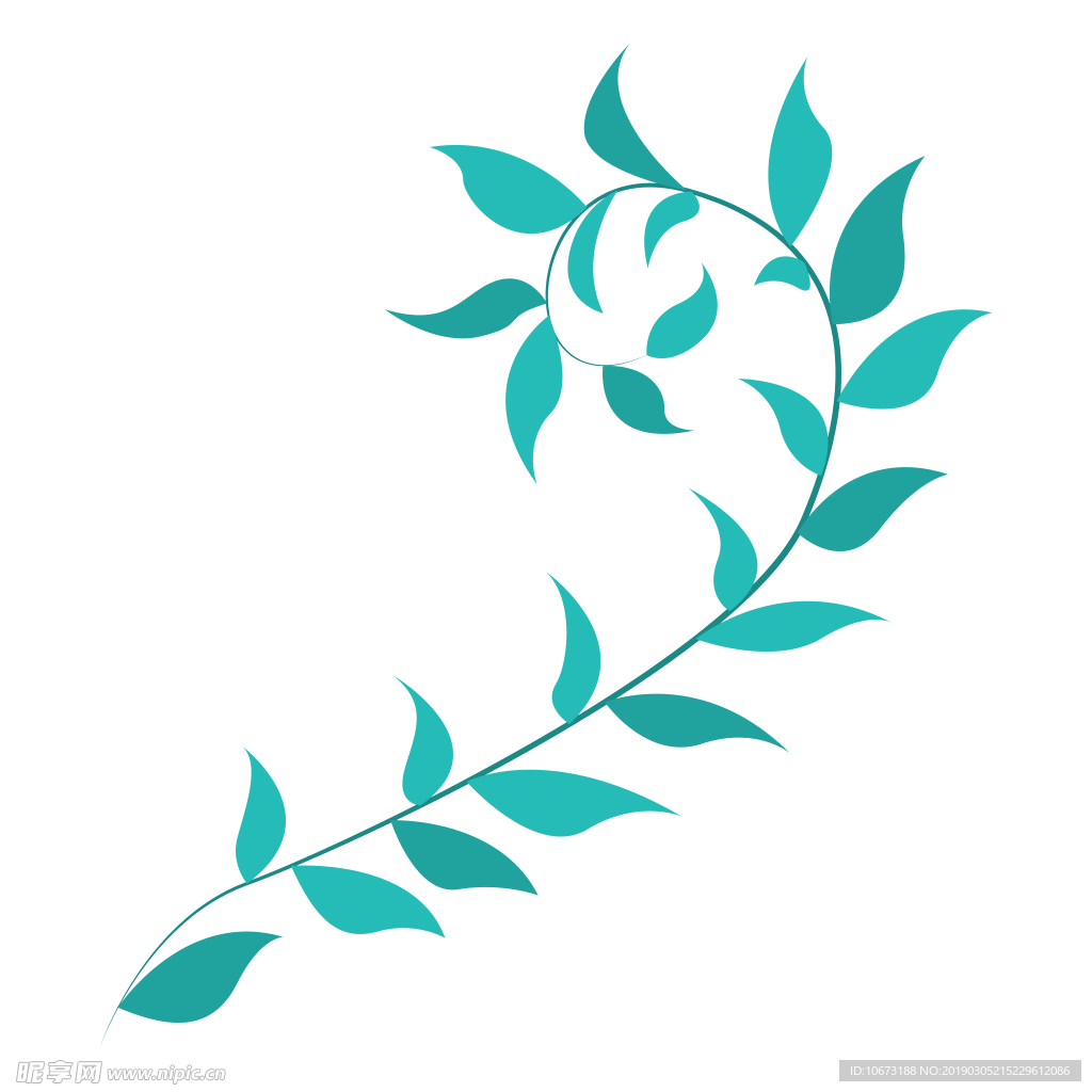 水彩植物图片