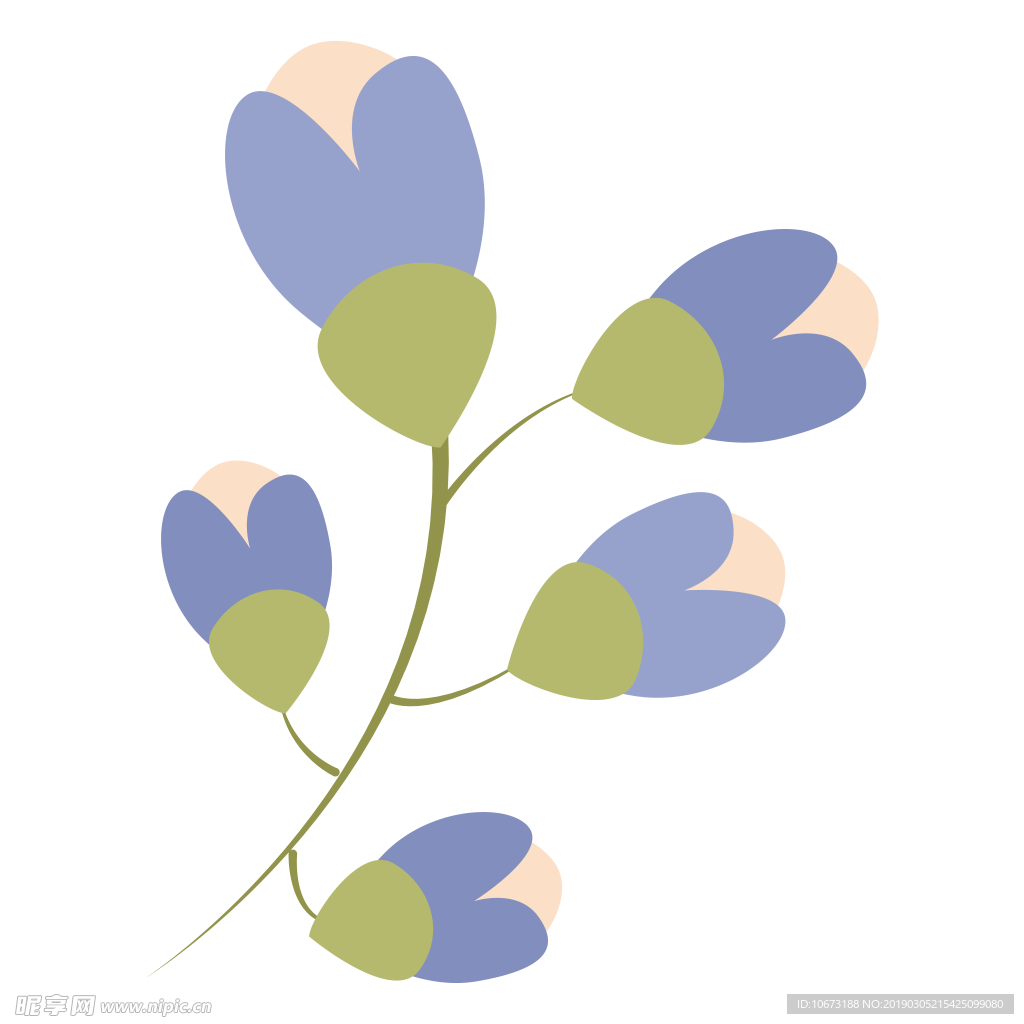 水彩植物图片