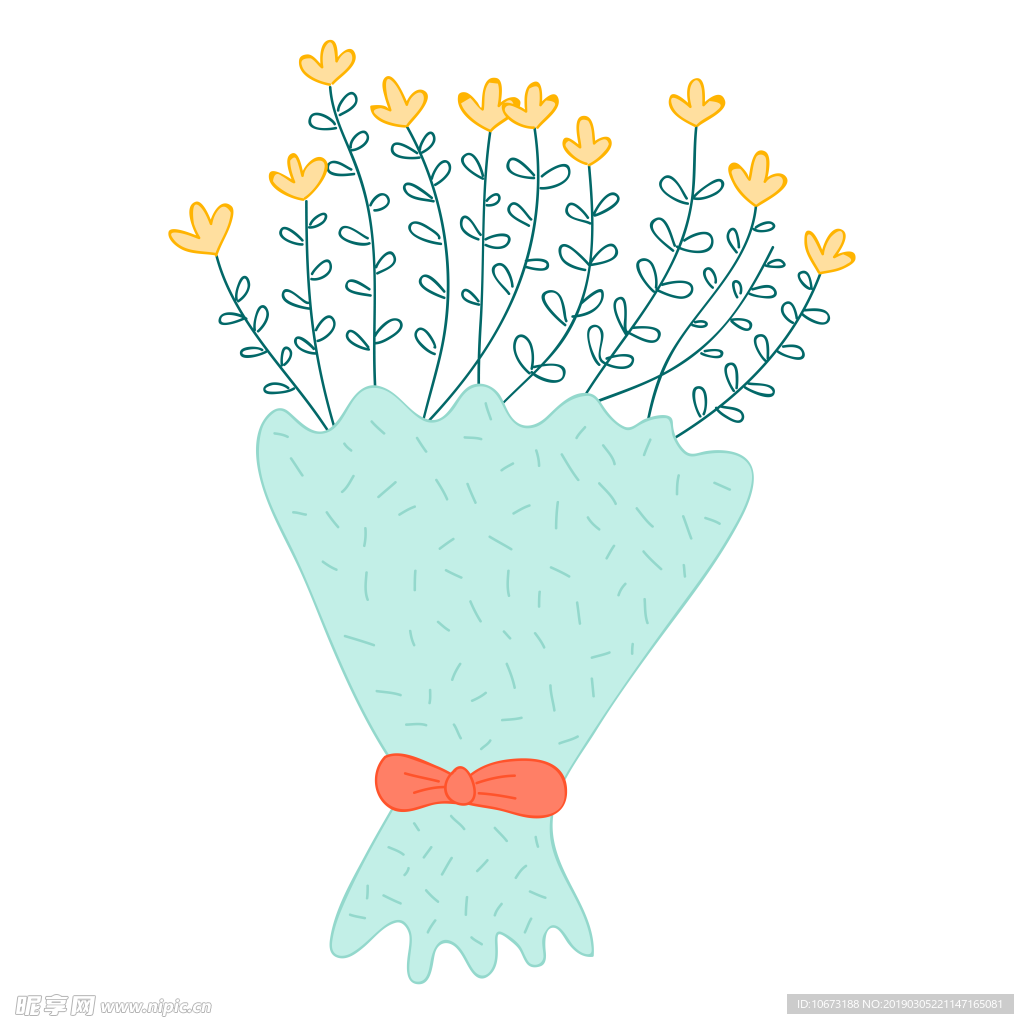 水彩植物图片