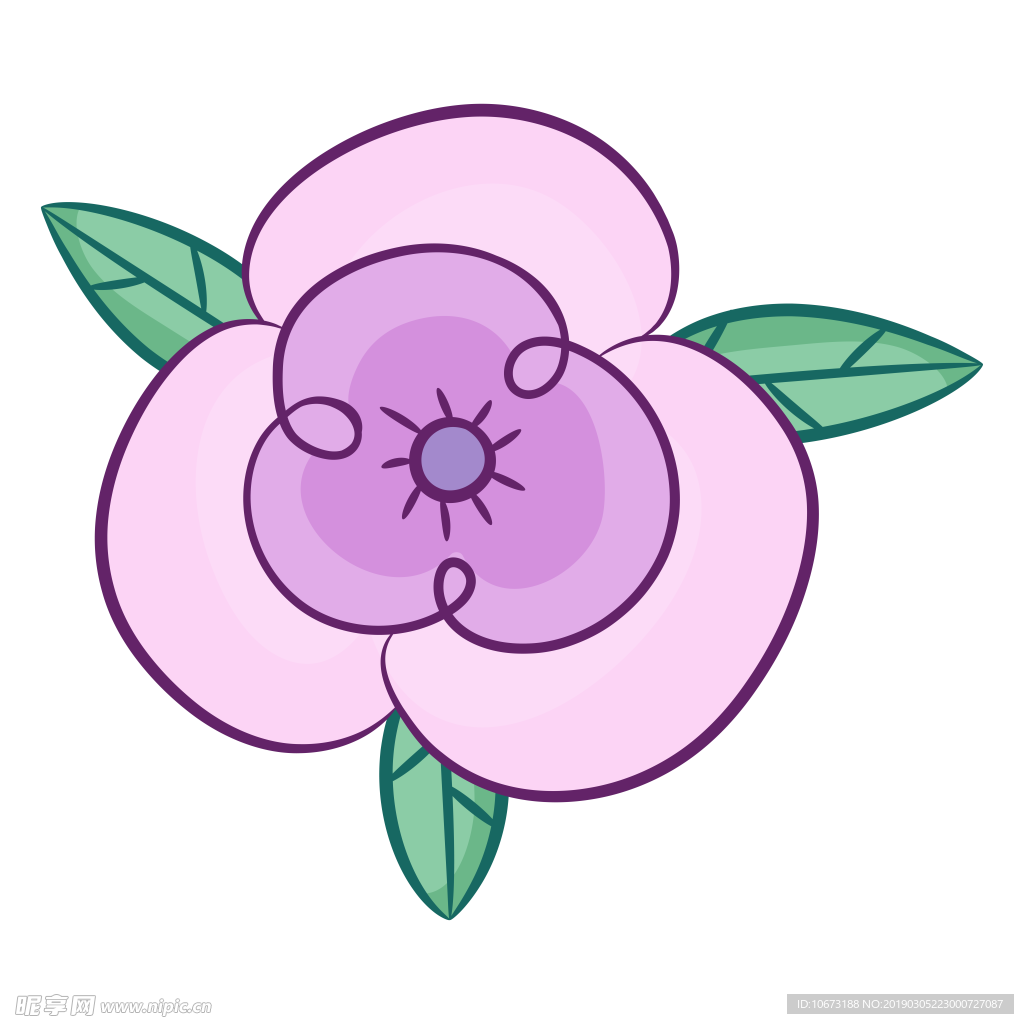 水彩植物图片