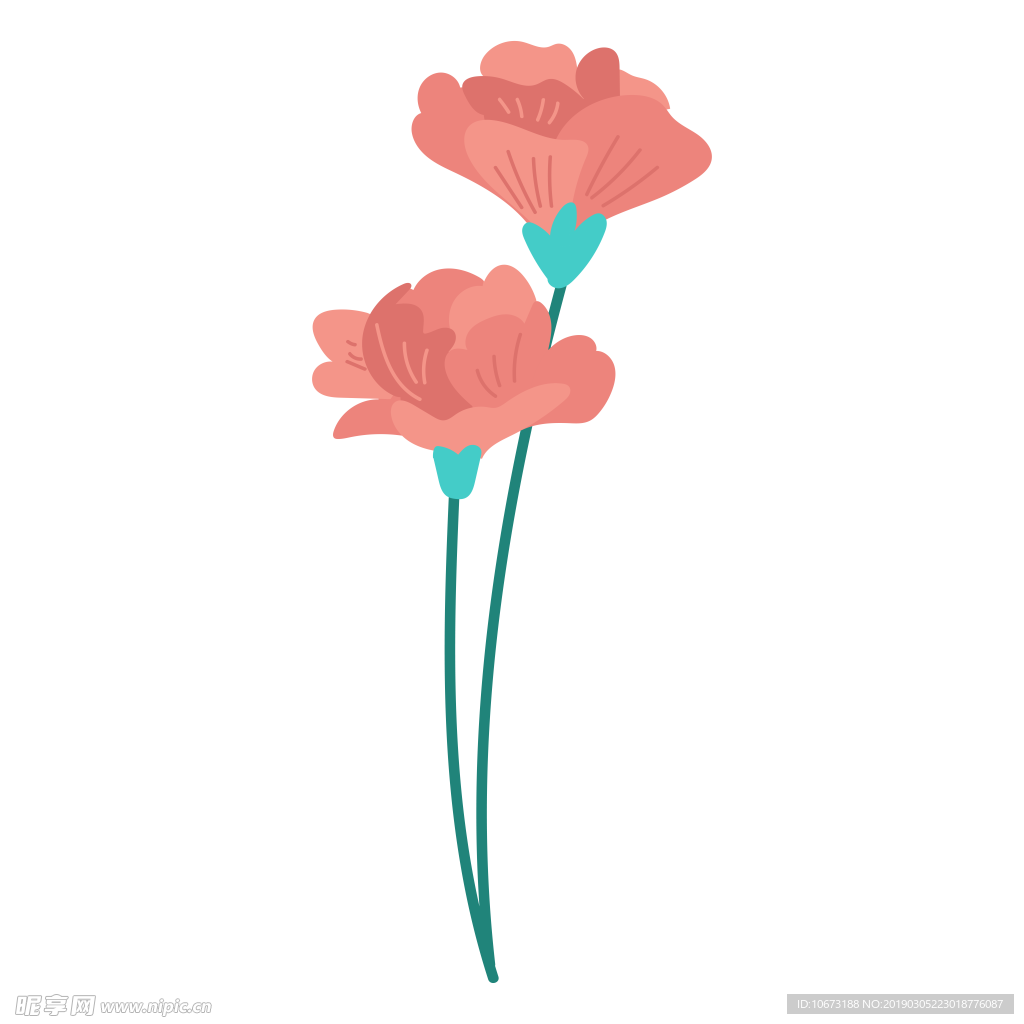 水彩植物图片