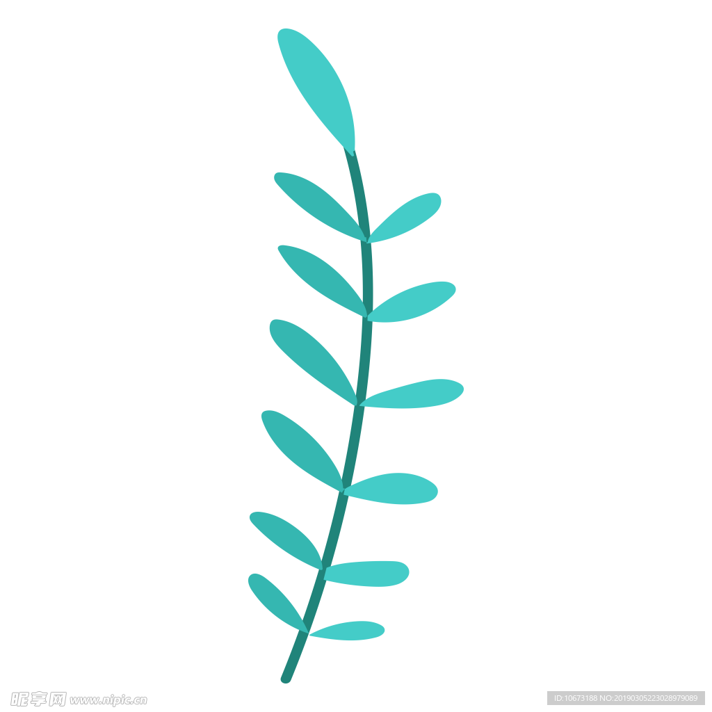 水彩植物图片