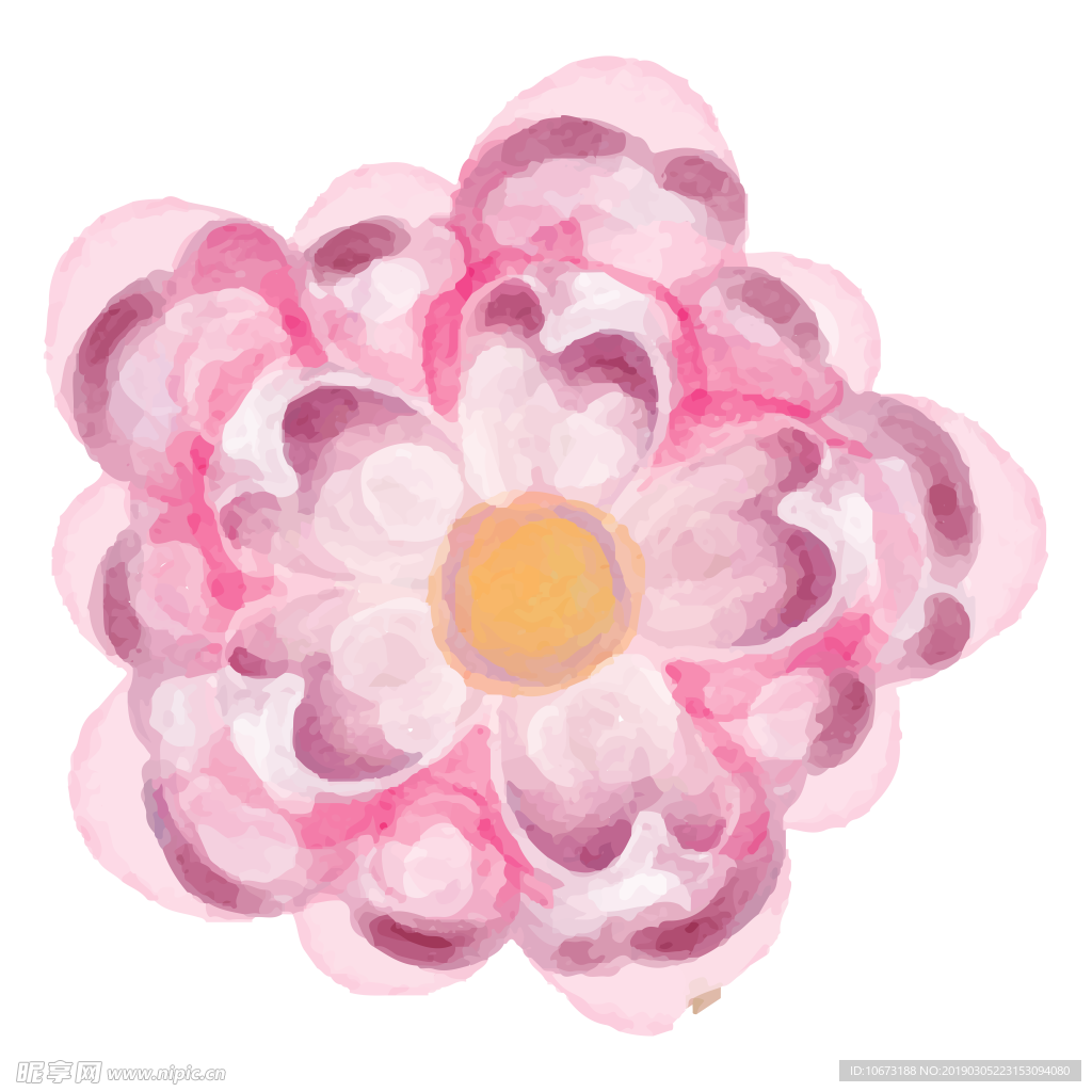 水彩植物图片