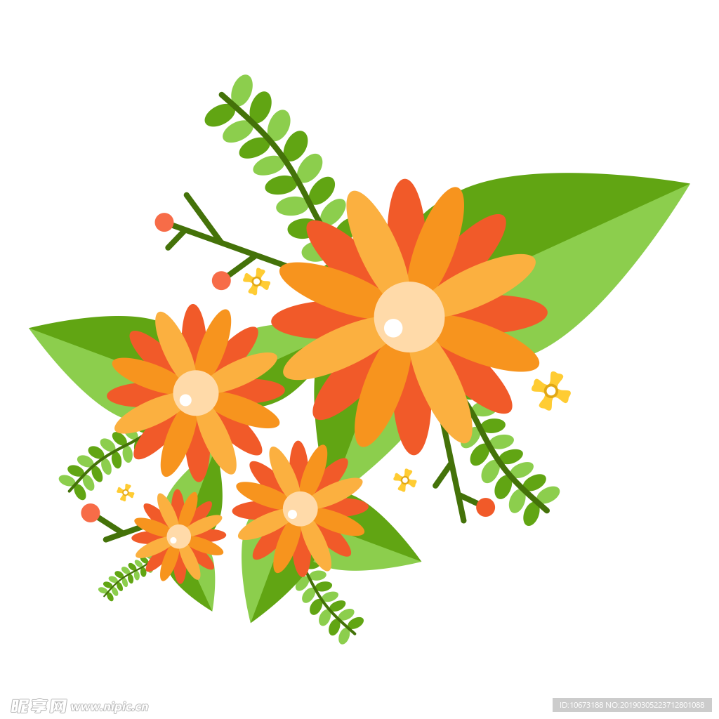 水彩植物图片