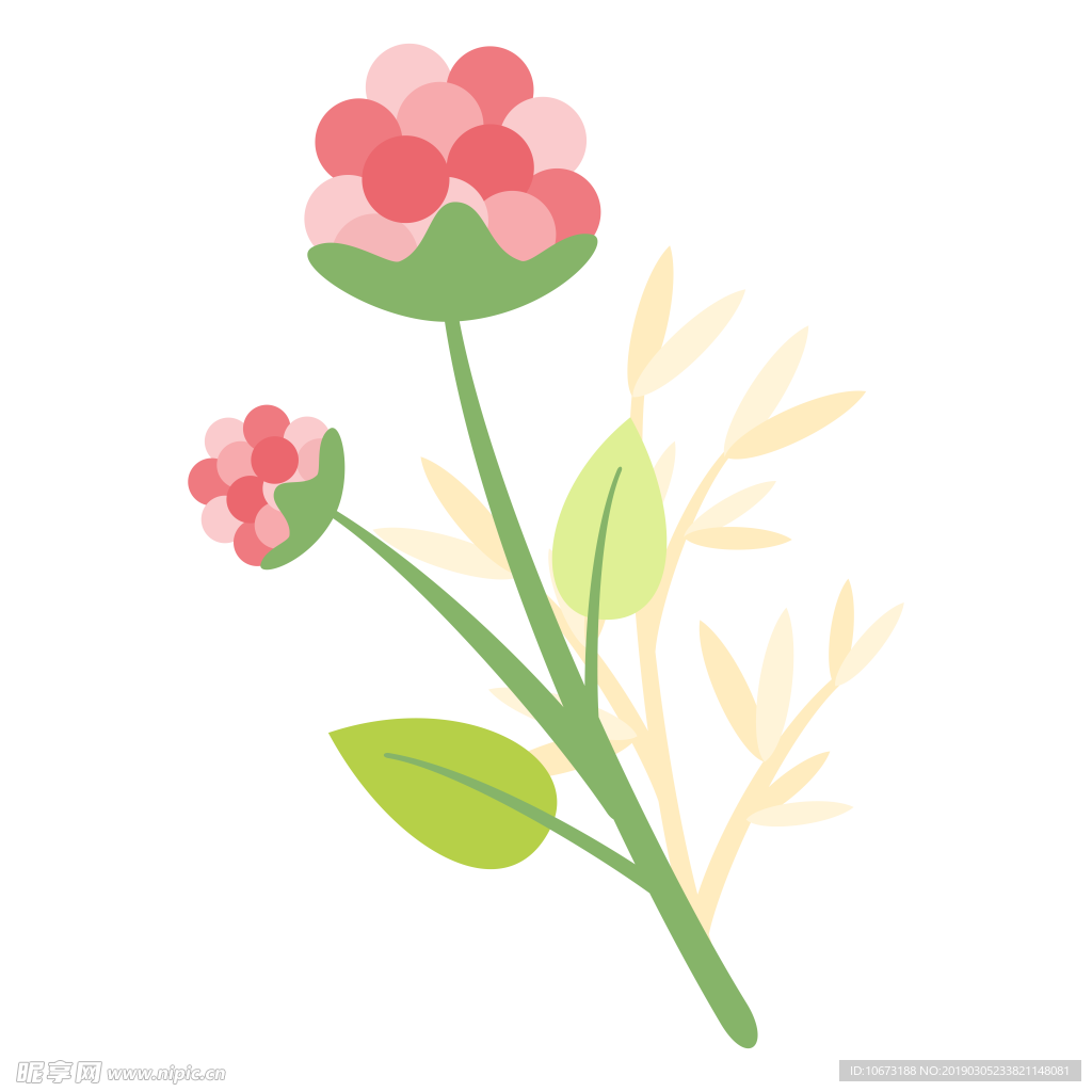 水彩植物图片