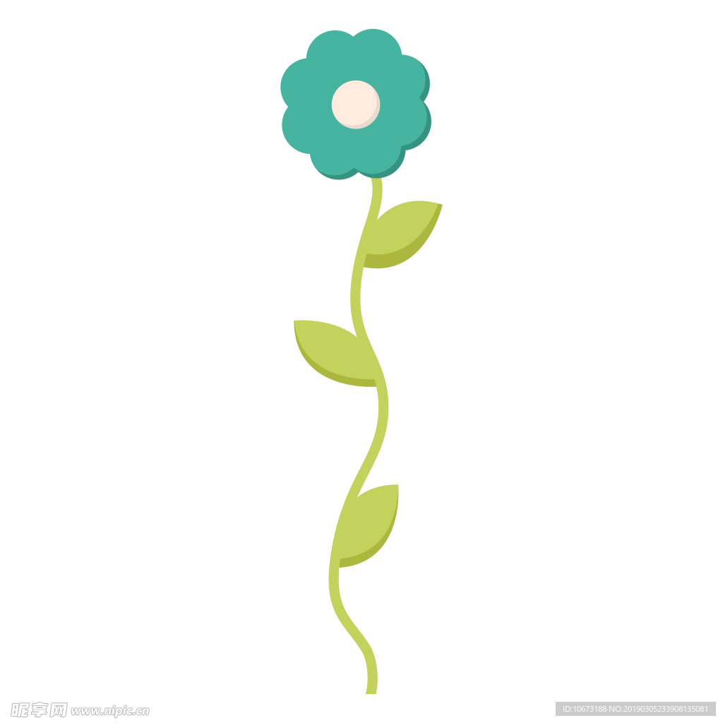 水彩植物图片