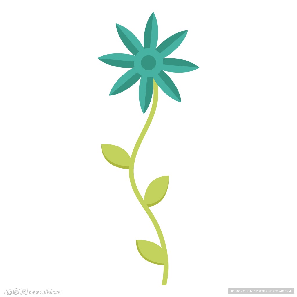水彩植物图片