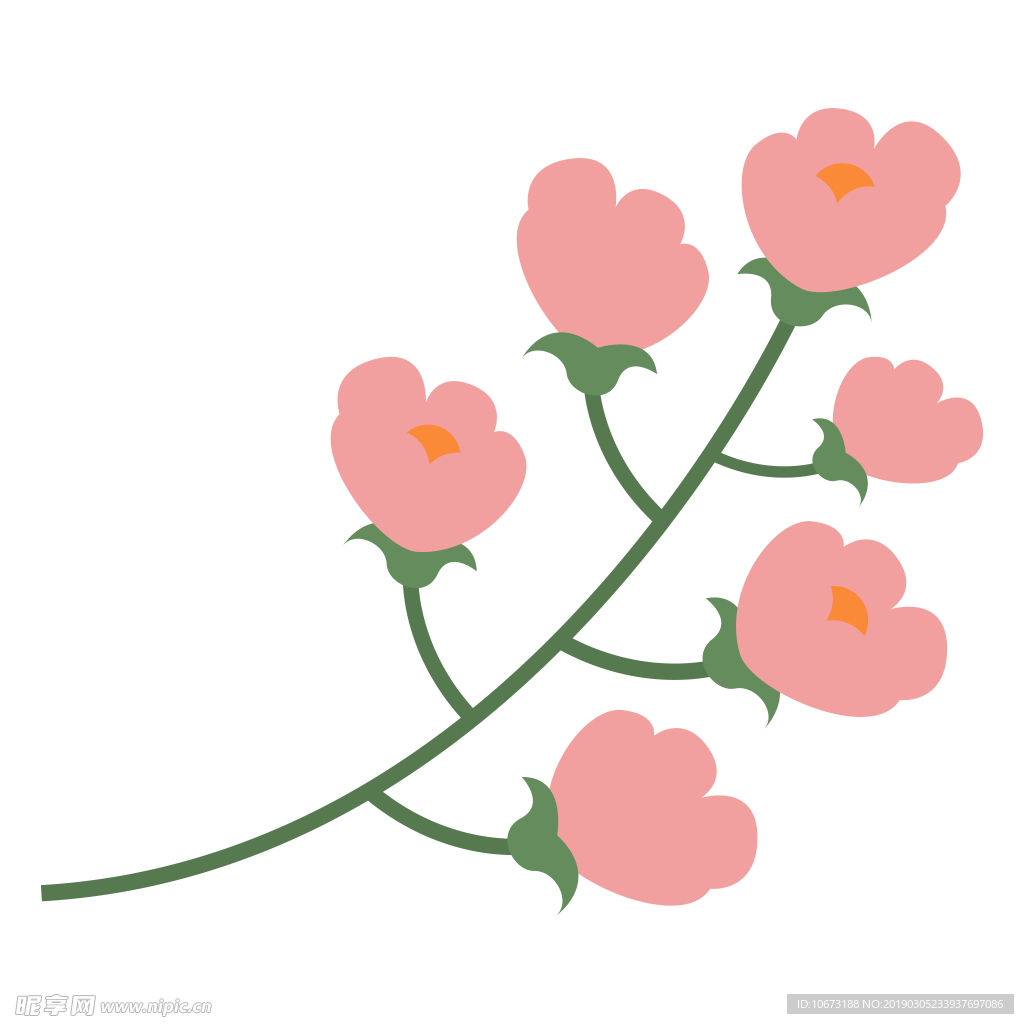 水彩植物图片