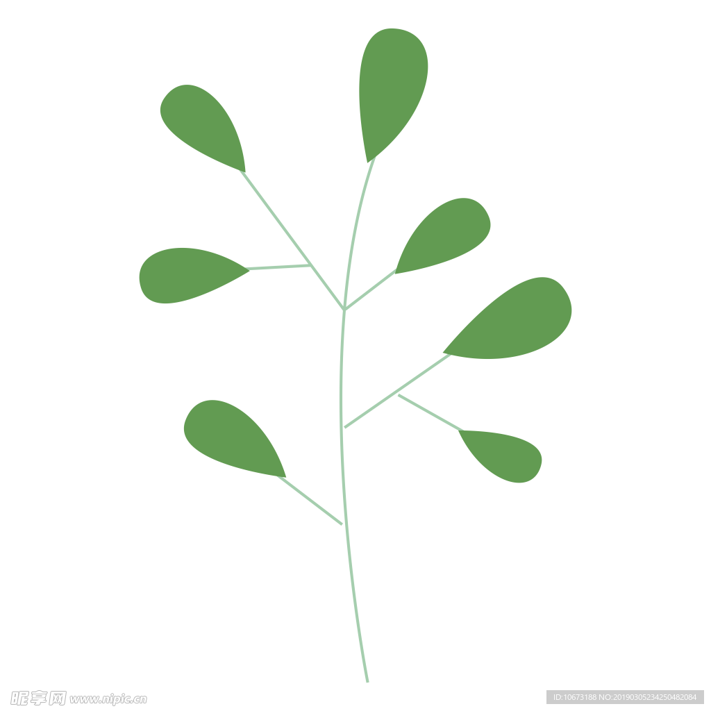 水彩植物图片