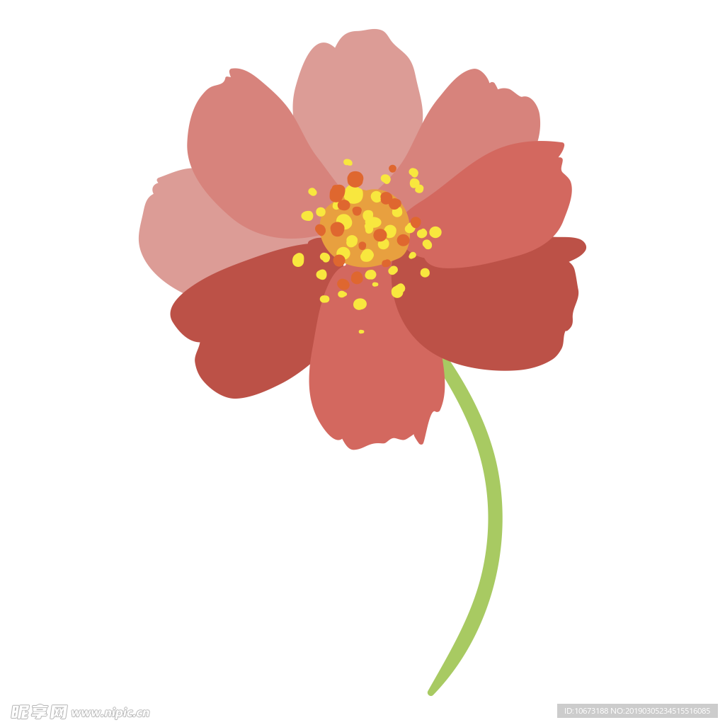 水彩植物图片