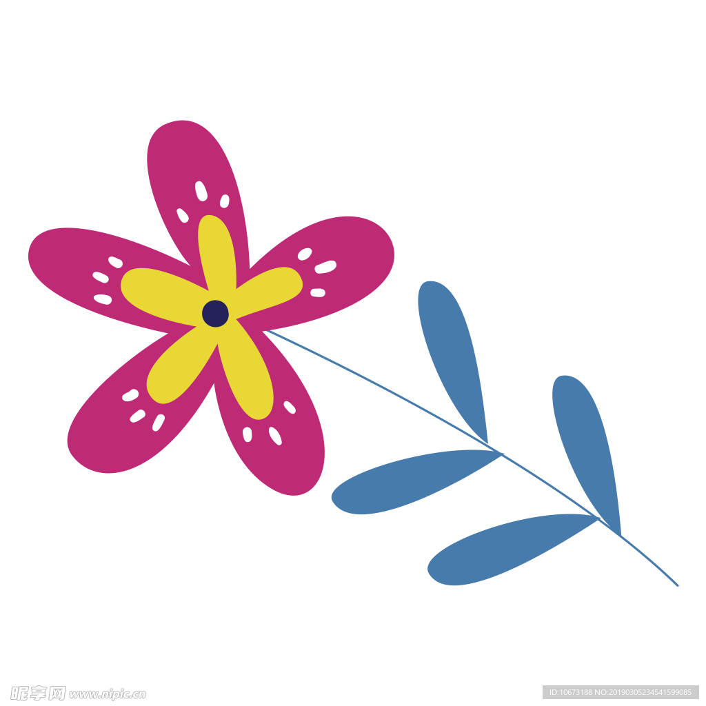 水彩植物图片