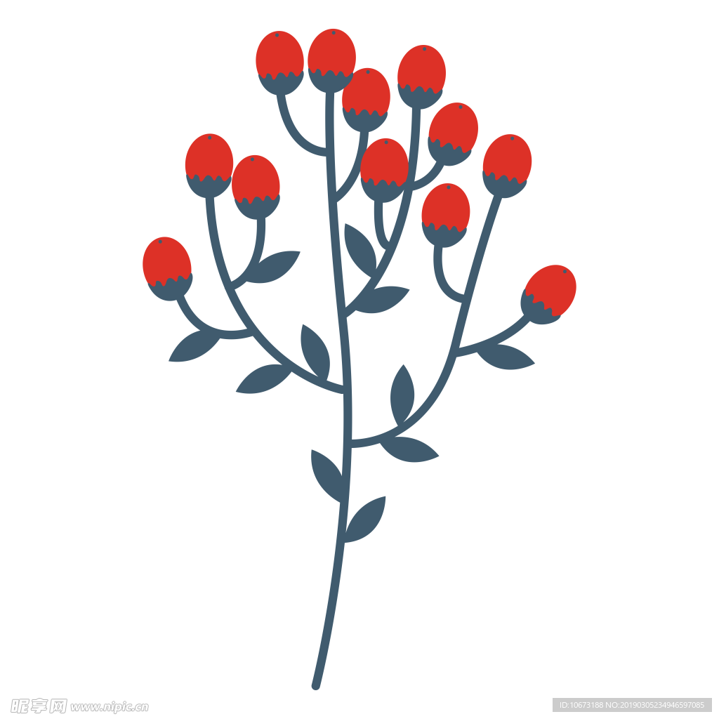 水彩植物图片