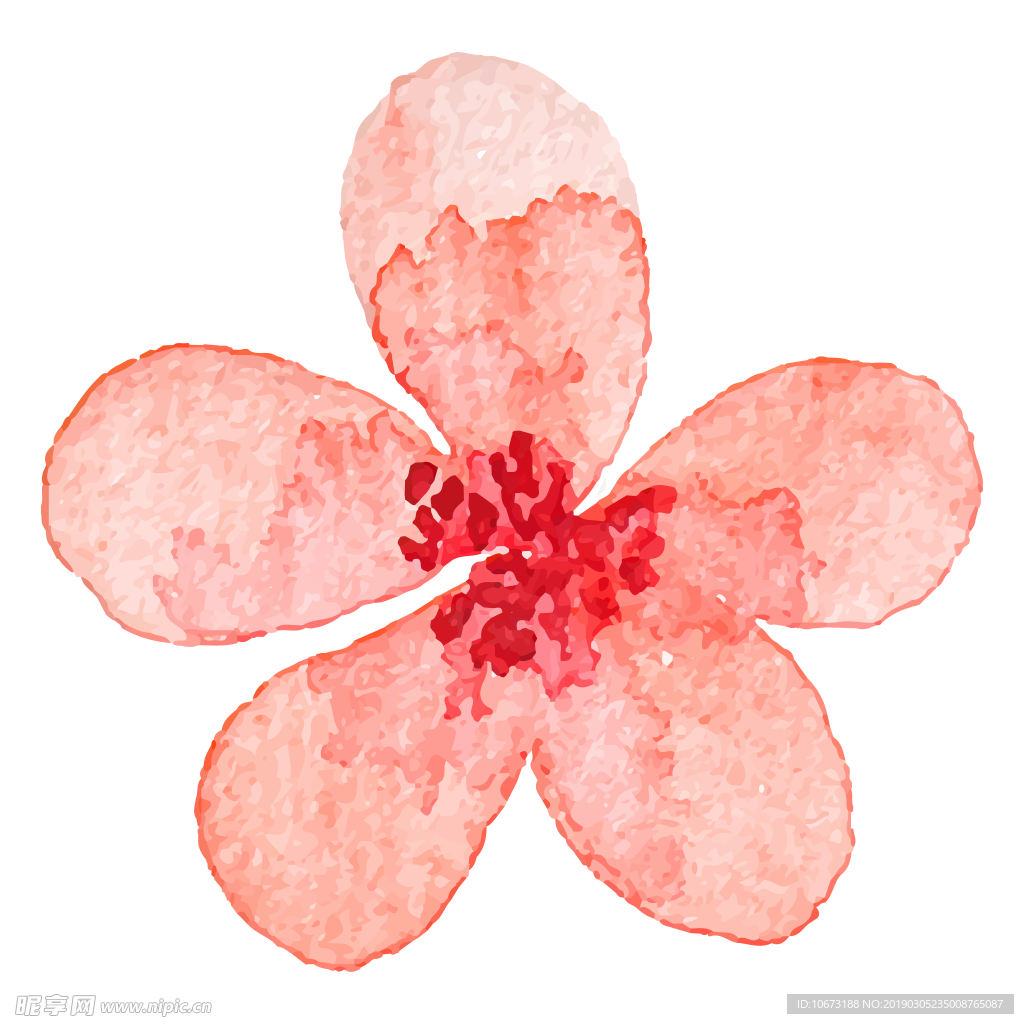 水彩植物图片