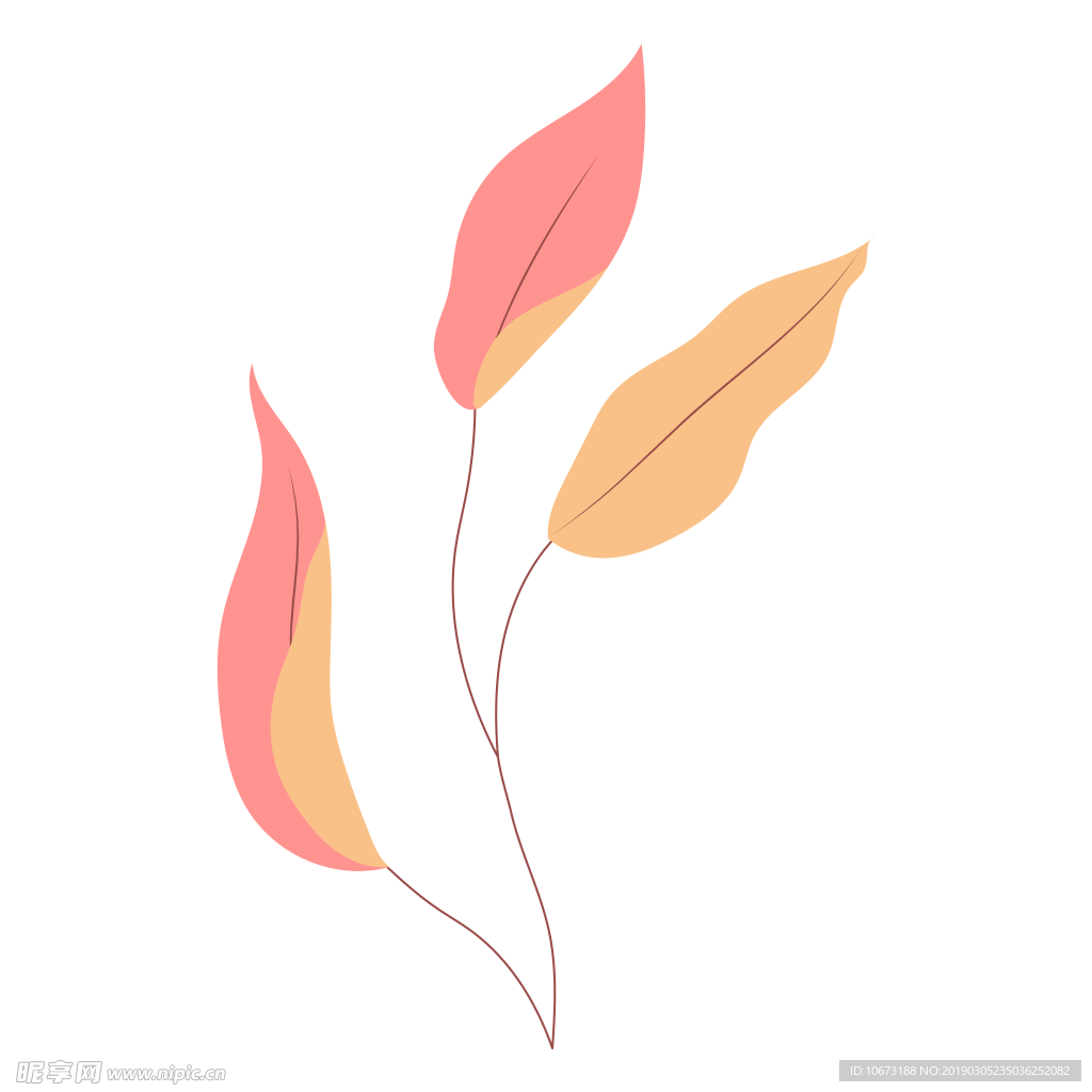 水彩植物图片