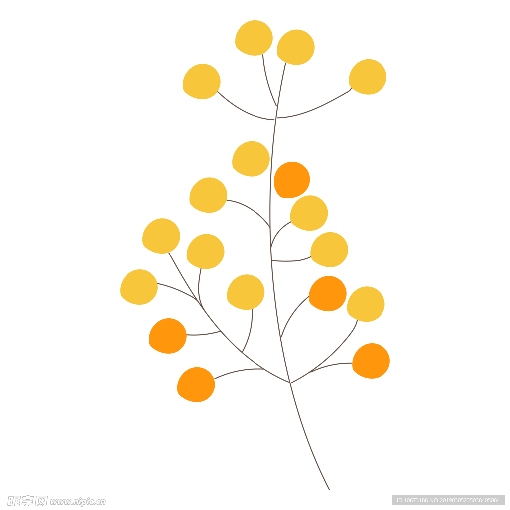 水彩植物图片