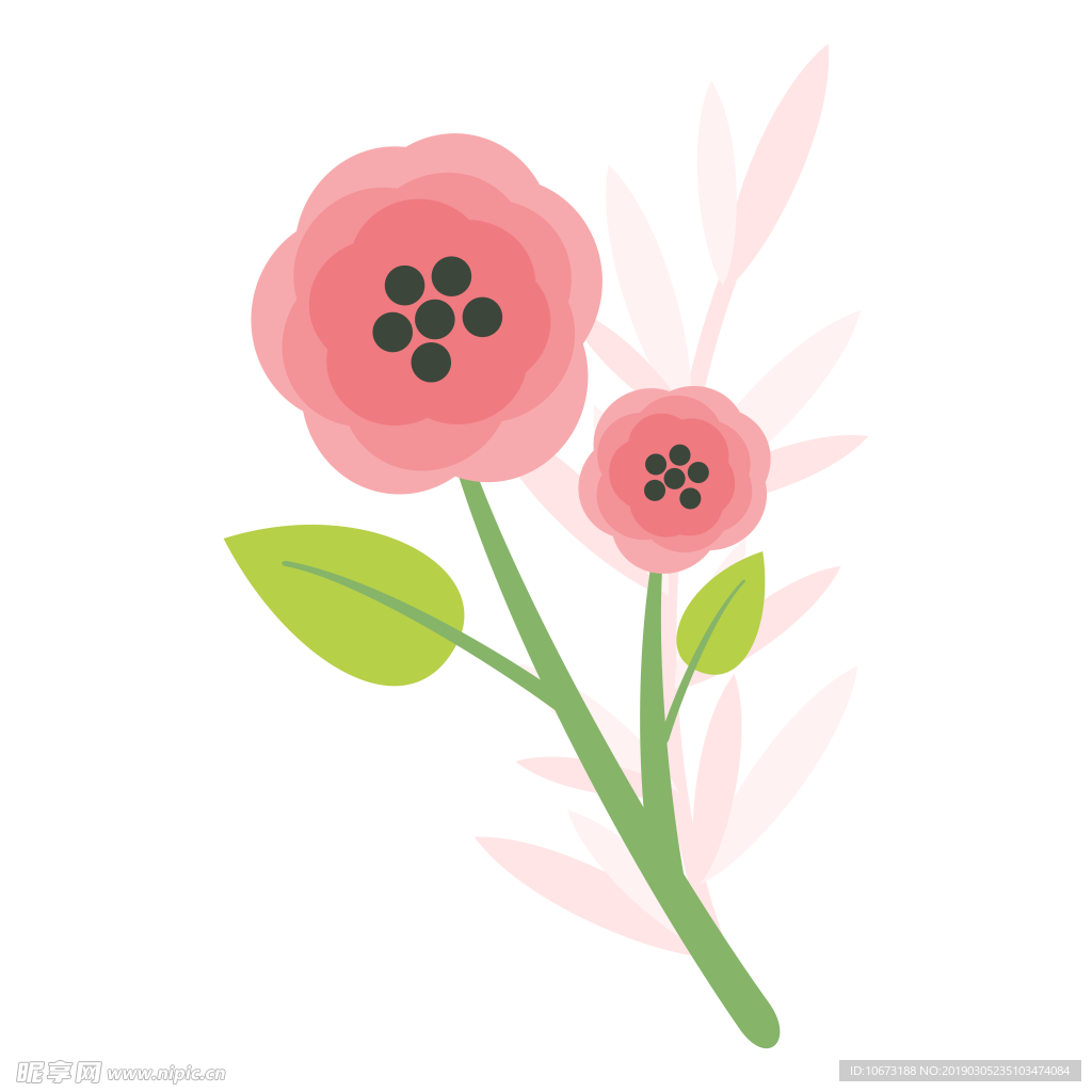 水彩植物图片