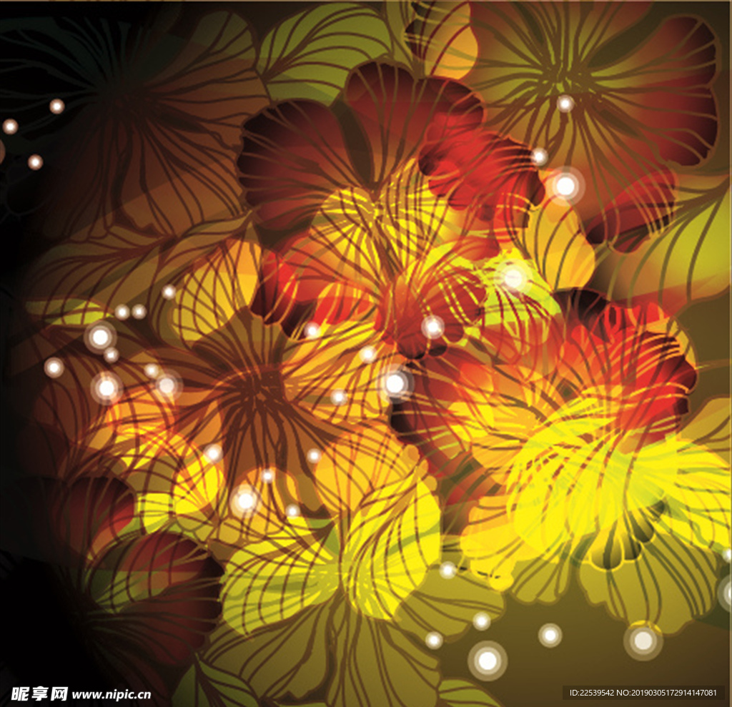 矢量花