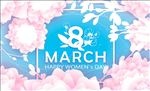 三八妇女节创意海报背景设计素材