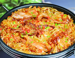 铁板五花肉酸菜