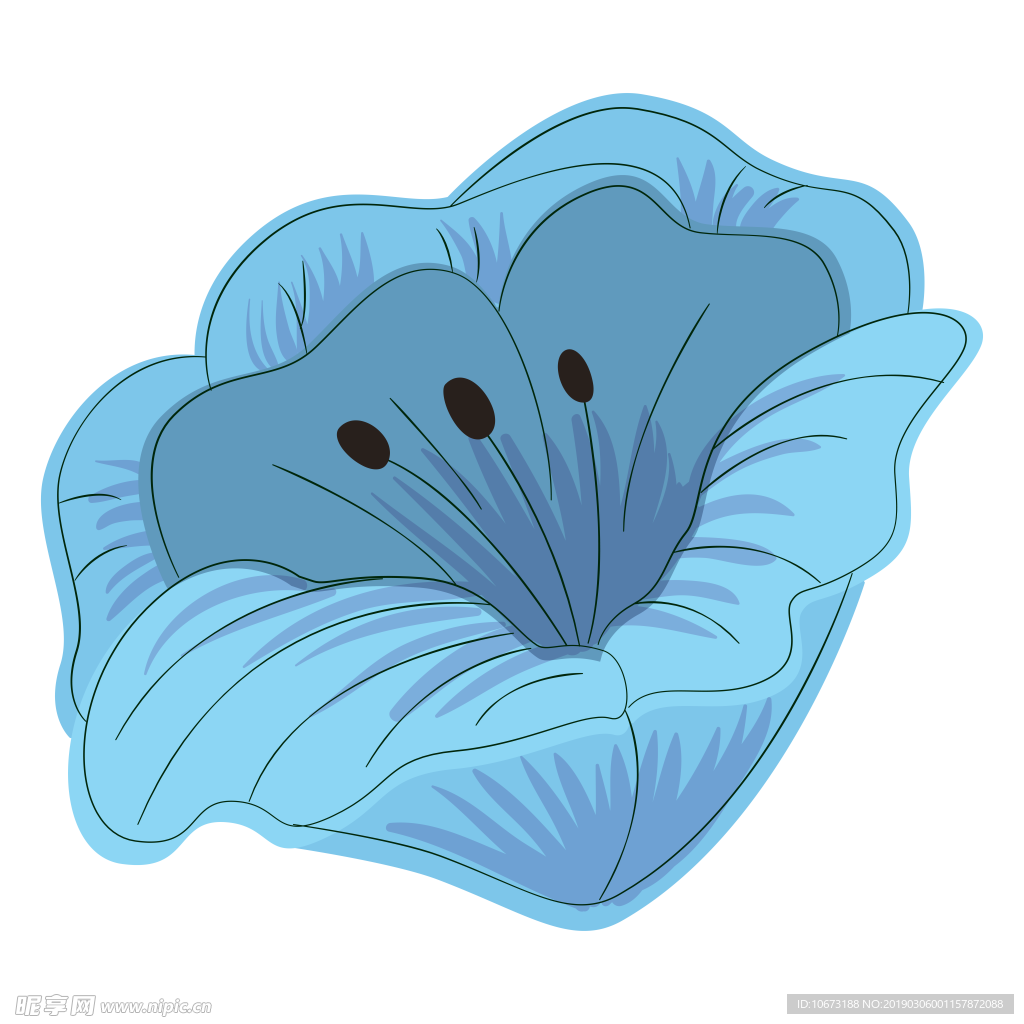 水彩植物图片