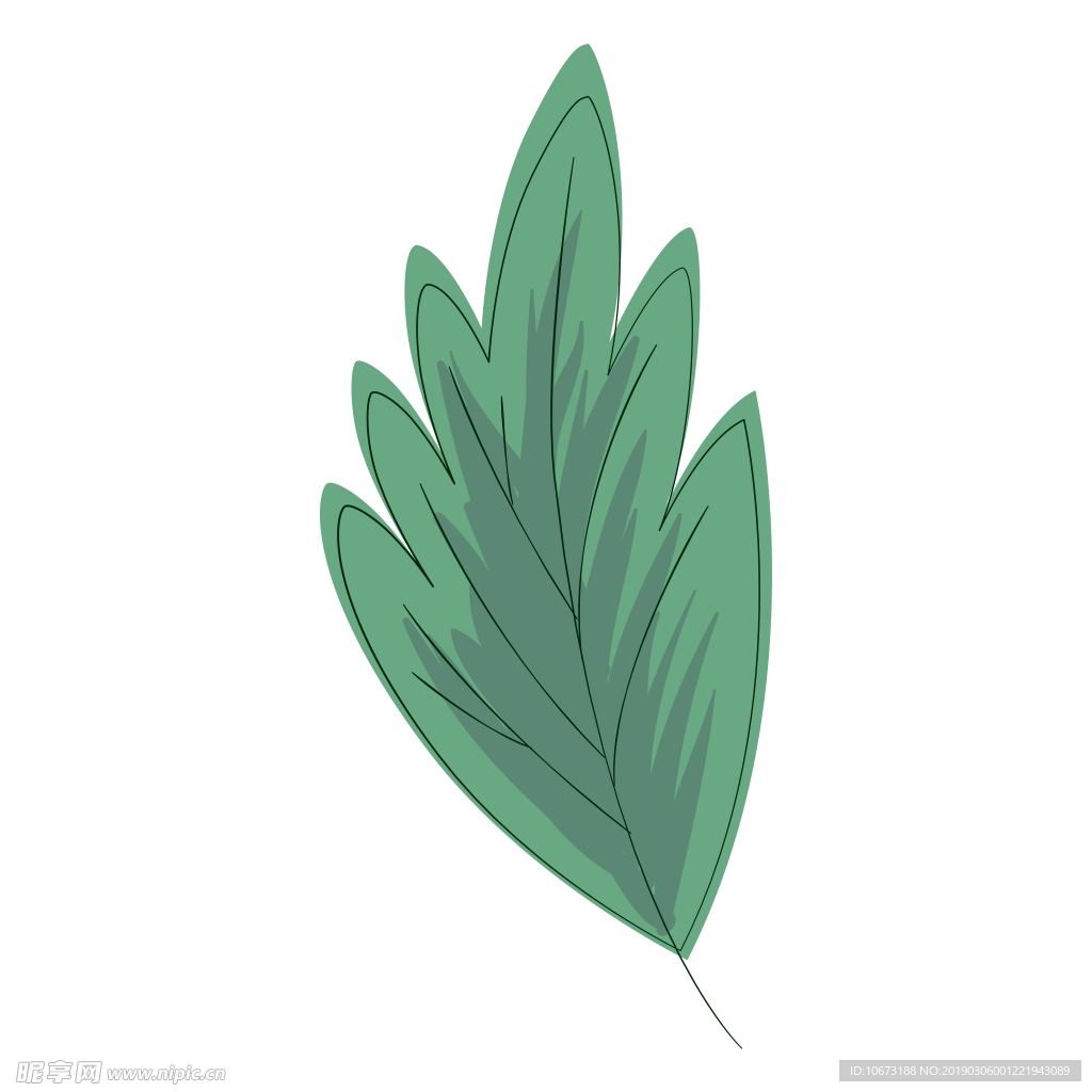 水彩植物图片
