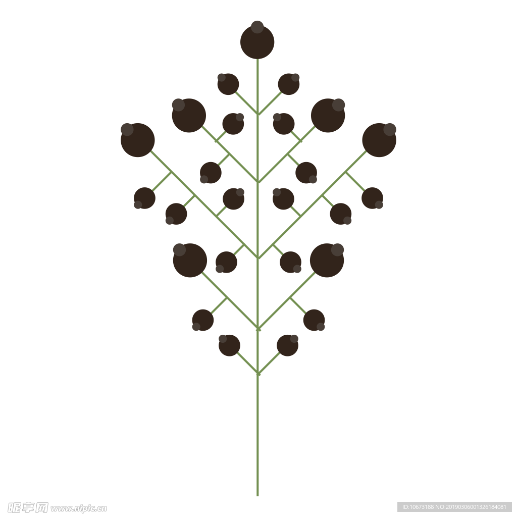 水彩植物图片