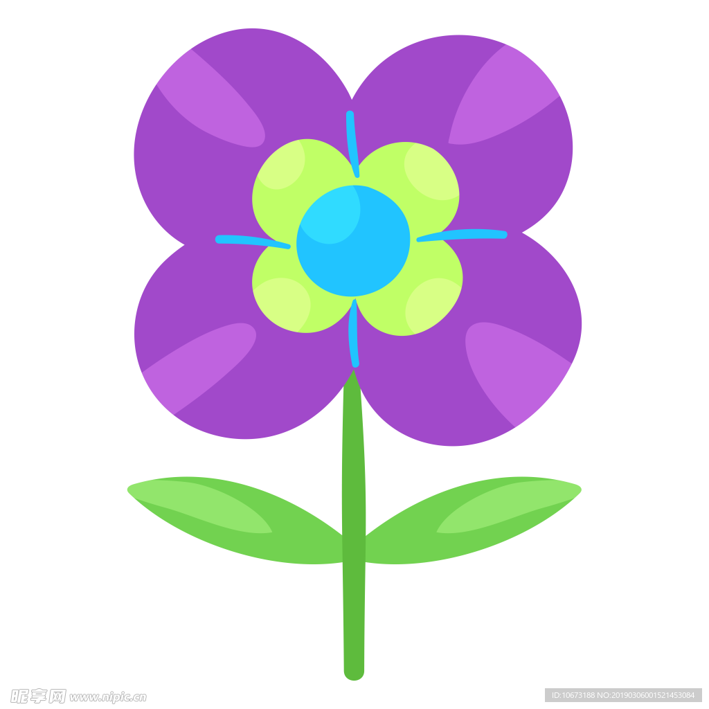 水彩植物图片