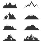山峰矢量