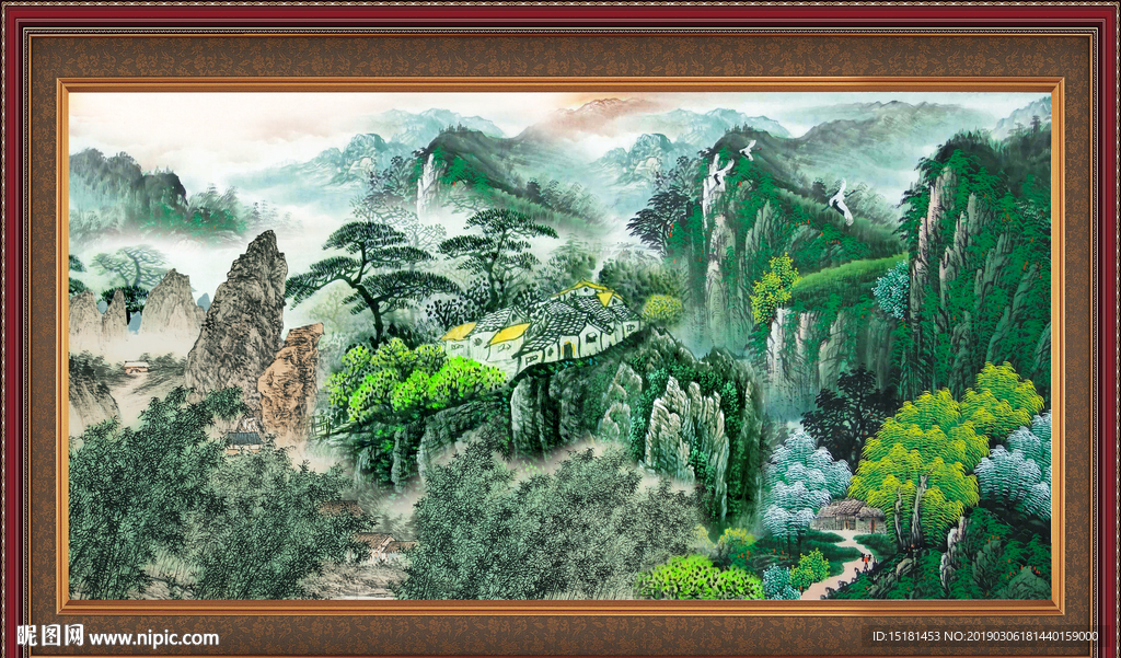 国画山水