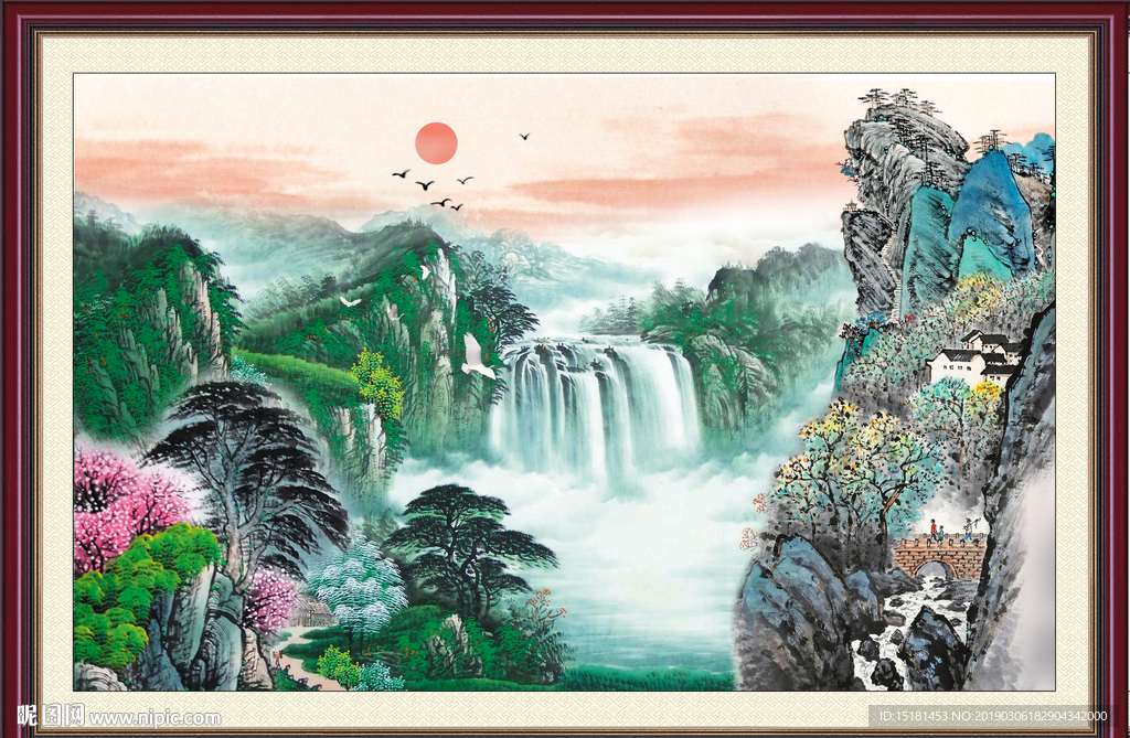 国画山水