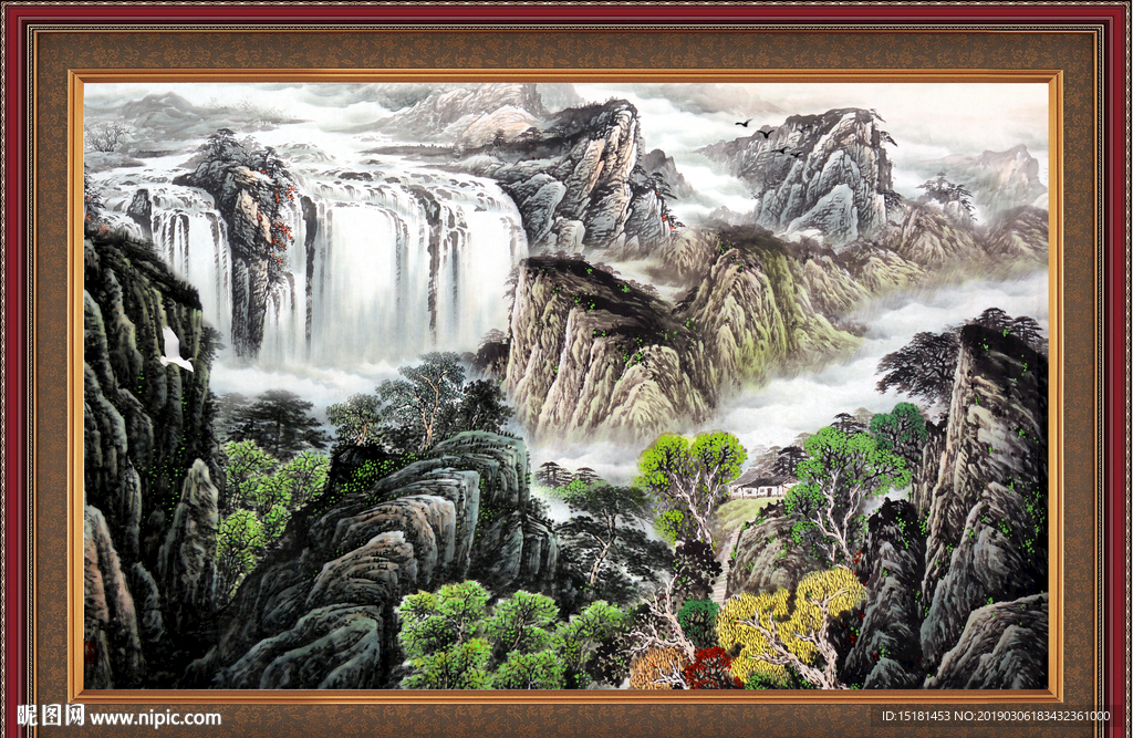 国画山水