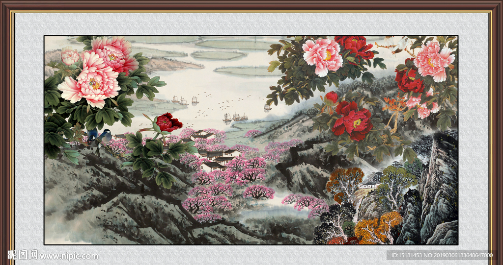 国画山水
