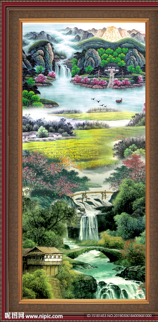 国画山水