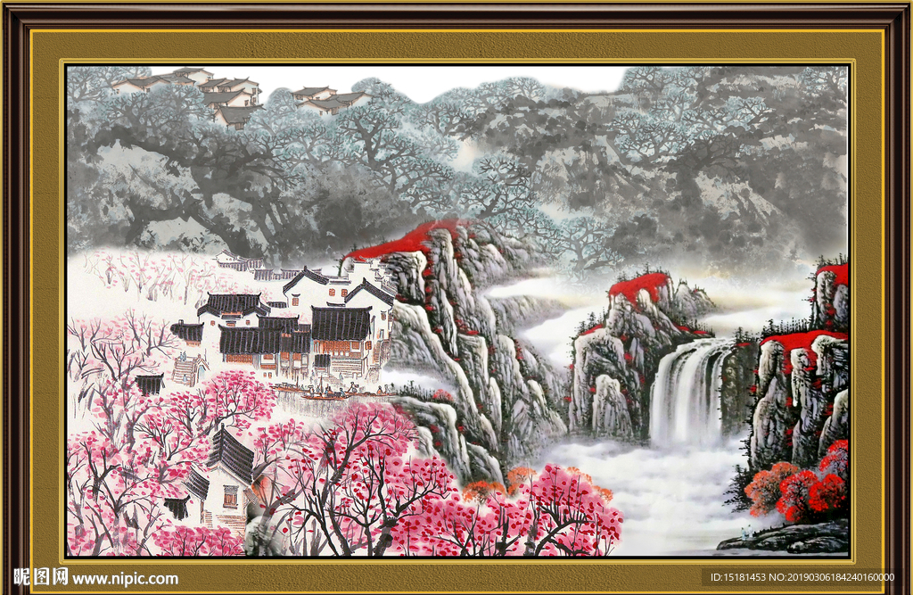 国画山水