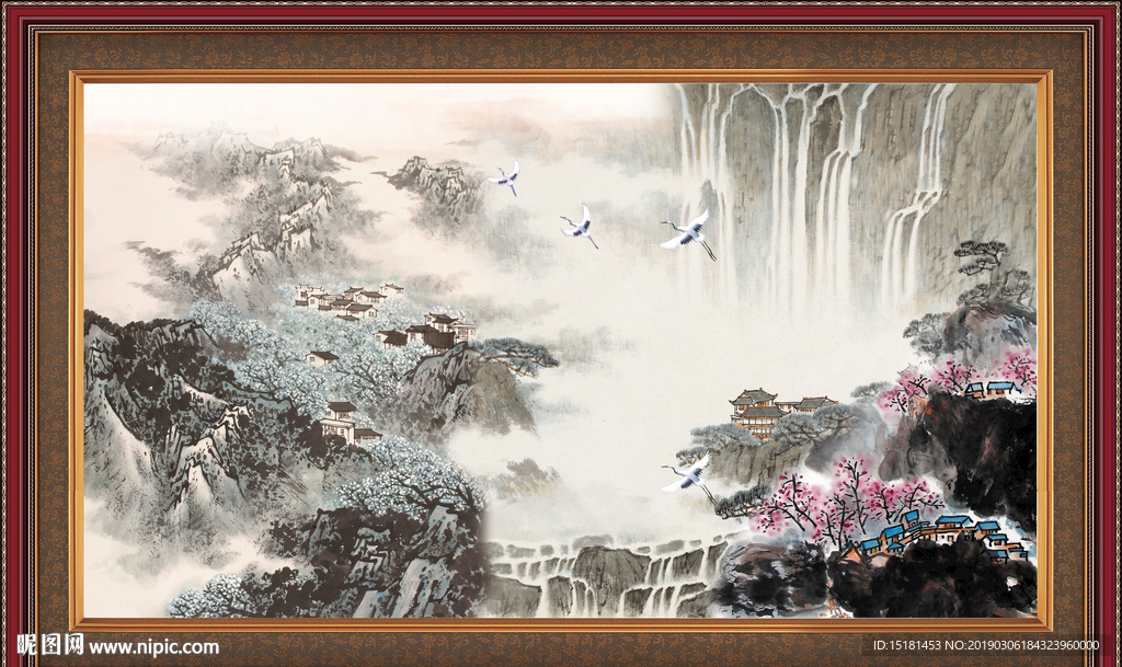 国画山水