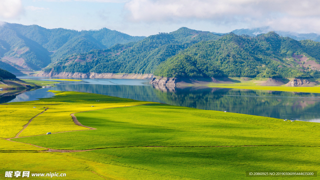 美丽的田园风光景色图片