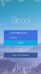 APP登陆界面扁平简洁金融UI