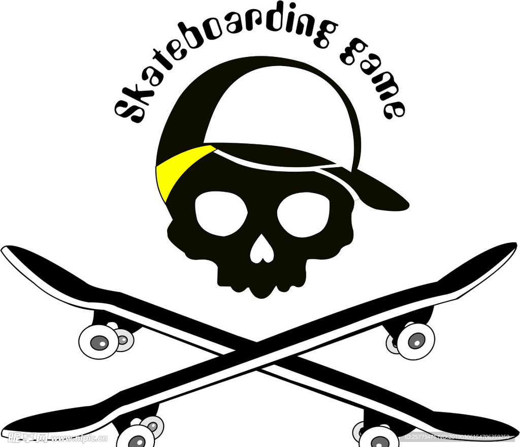 滑板赛logo