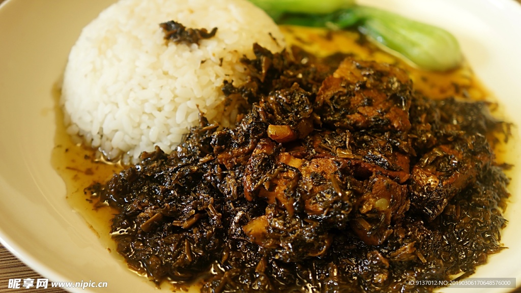 梅菜扣肉饭