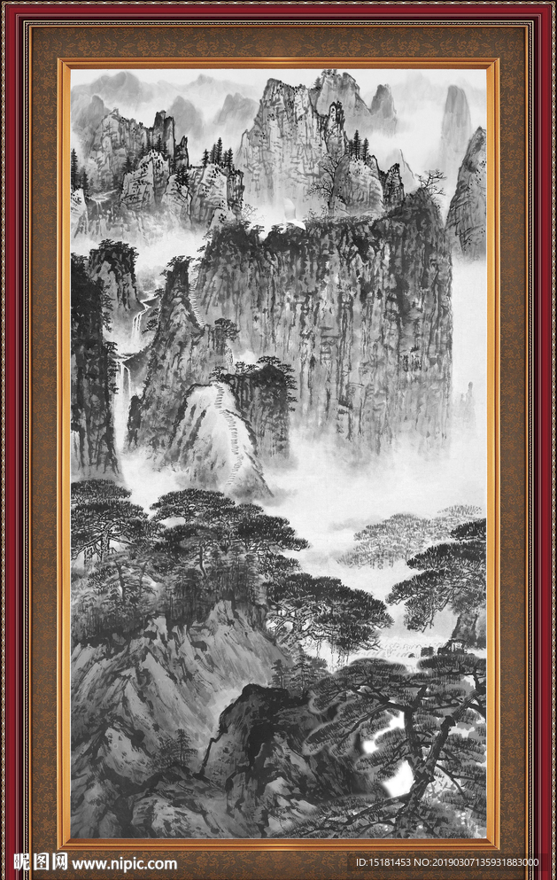 国画山水